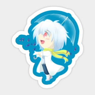 Clear Chibi Sticker